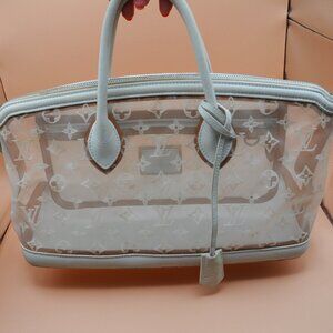 Louis Vuitton Monogram Transparence Lockit East-West handbag